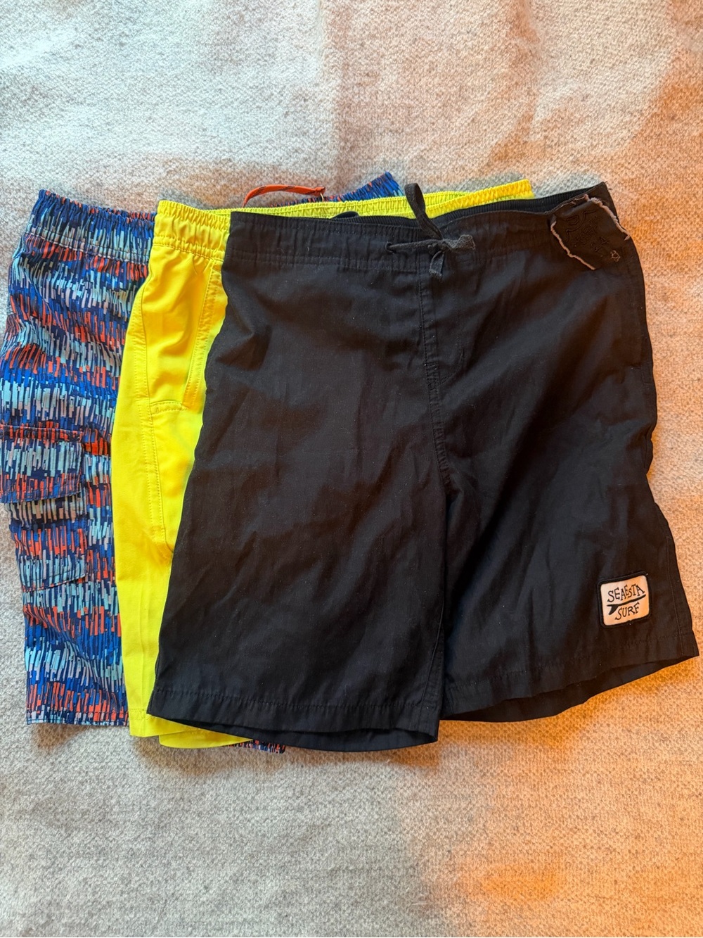 3 Pairs of Boys Swim Trunks